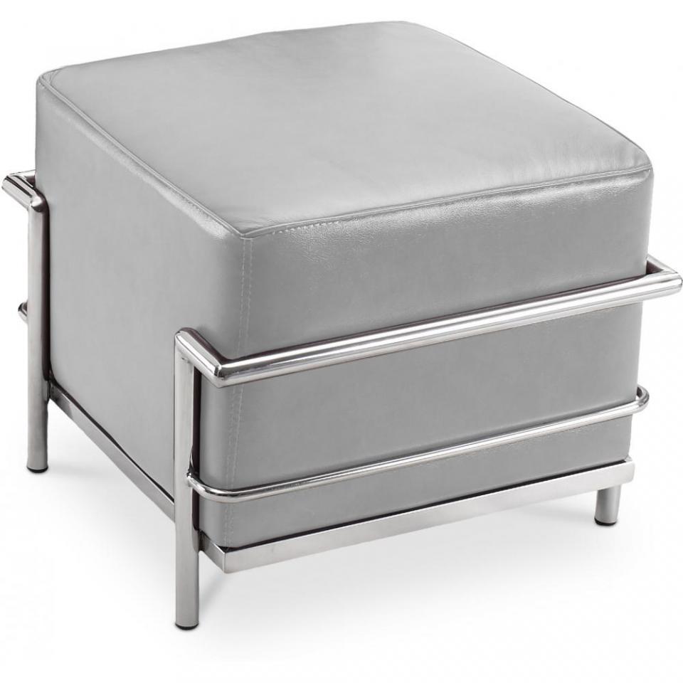 Repose-pied (Ottoman) style Kart3 - Cuir Premium G