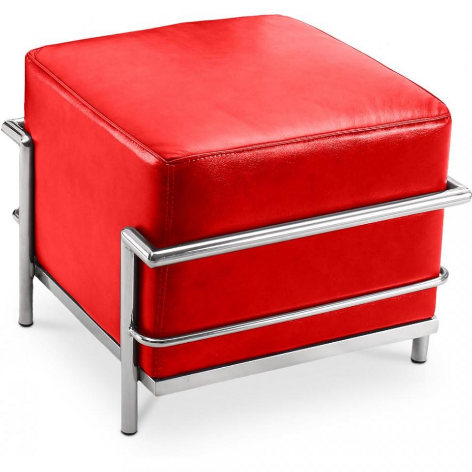 Repose-pied (Ottoman) style Kart3 - Cuir Premium R