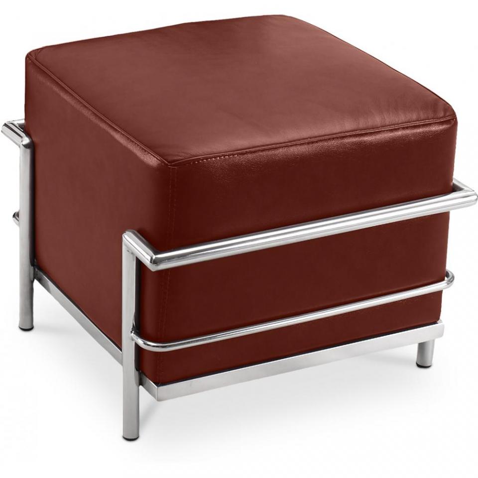 Repose-pied (Ottoman) style Kart3 - Cuir Premium C
