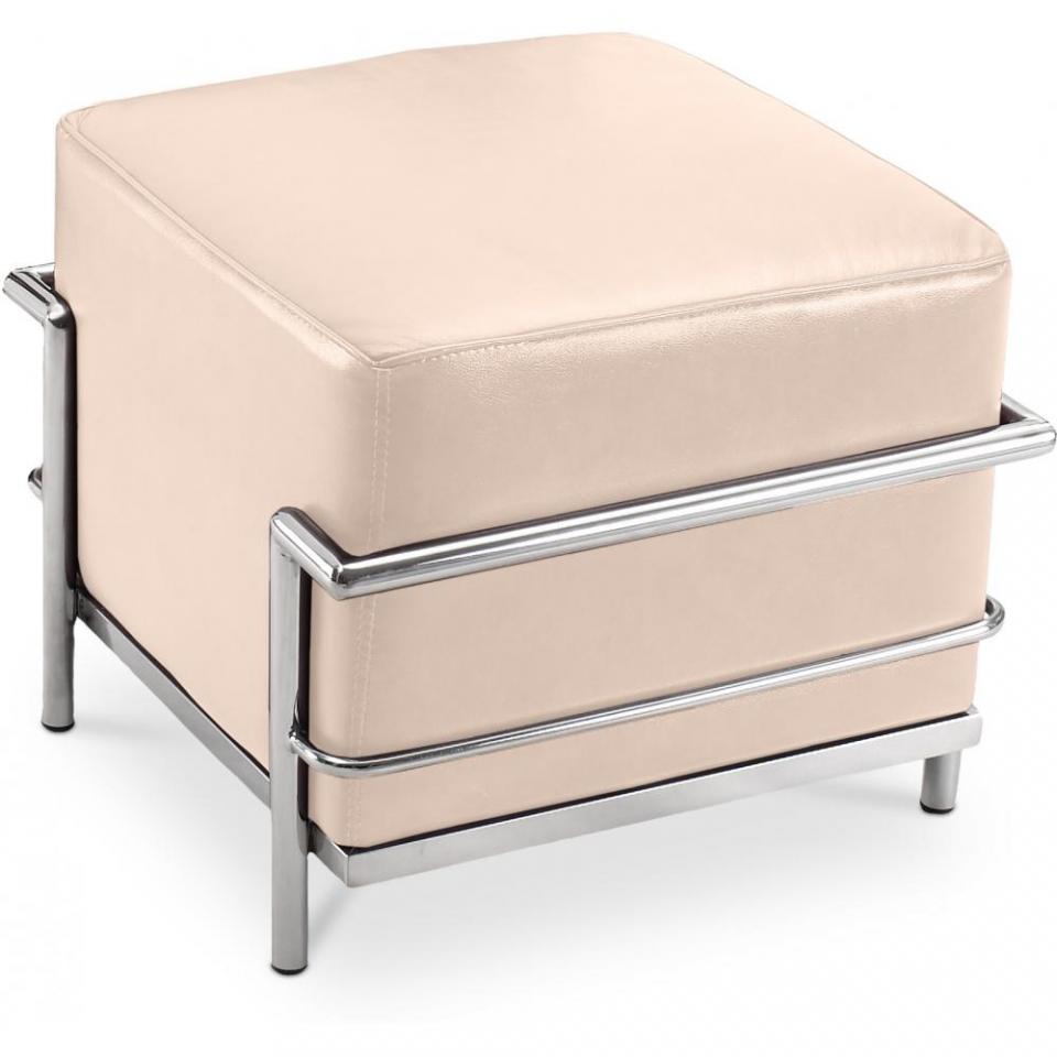 Repose-pied (Ottoman) style Kart3 - Cuir Premium I