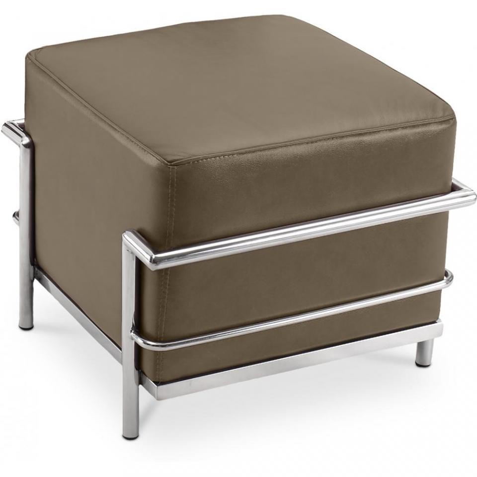 Repose-pied (Ottoman) style Kart3 - Cuir Premium T