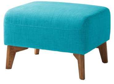 Pouf repose-pieds Bora II Tissu - Tissu Anda II Tu