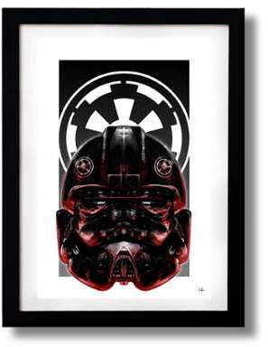 Affiche STAR PILOT EMPIRE par Rubiant