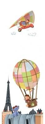 Tableau déco enfant : Paris