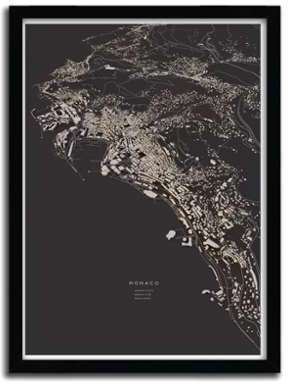 Affiche Monaco by Luis Dilger