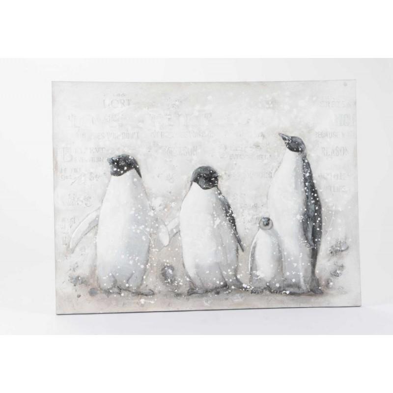 Toile 4 Pingouins Toile 4 Pingouins