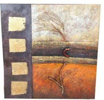 Tableau sur toile avec corde Tableau sur toile avec corde