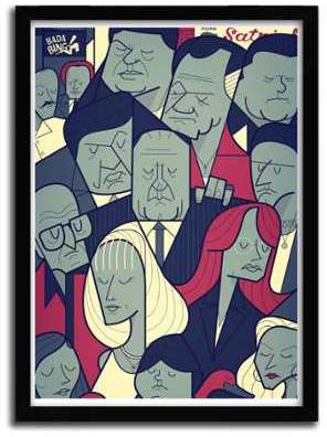 Affiche soprano par Ale Giorgini