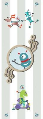 Tableau déco enfant : Robots animés