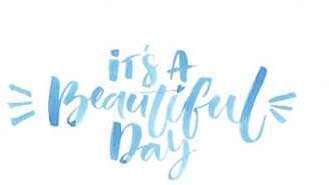 Tableau Quotes Beautiful Day 80x55 Declikdeco