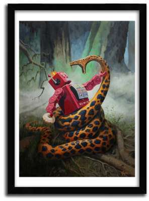 Affiche ALL WRAPPED par ERIC JOYNER