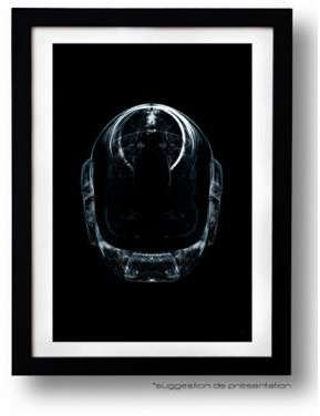 Affiche DAFT BLACK FACE 2 par Rubiant