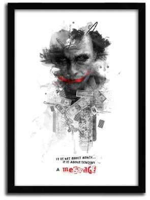Affiche shadow collection joker par JULIEN KALTNEC