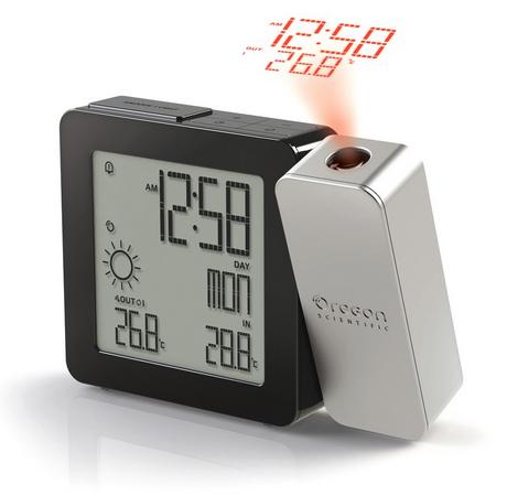 Réveil BAR368 Météo Proji Argent