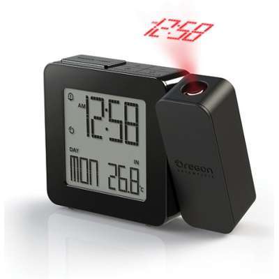 Réveil RM338P à Projection Classique Noir