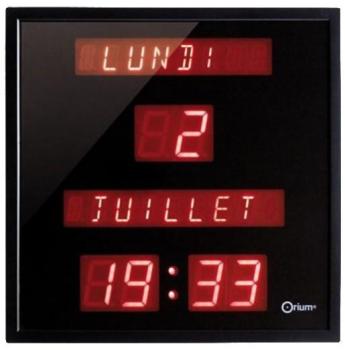 Horloge digitale avec date Horloge digitale avec date