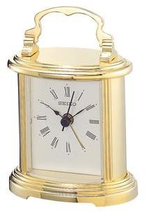 Réveil Seiko doré