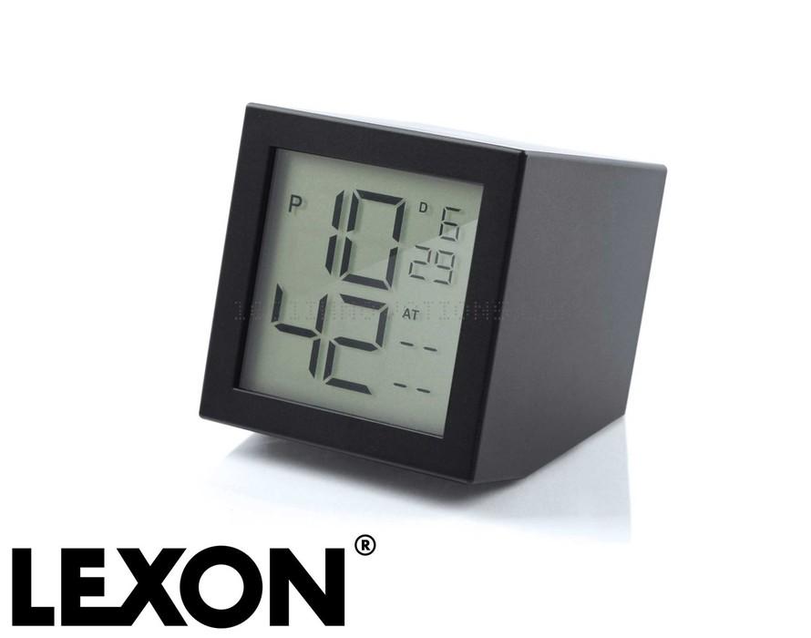 Réveil LCD - Lexon Prism - Noir