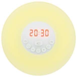 Radio-réveil lumineux Wake-up avec sons de la na