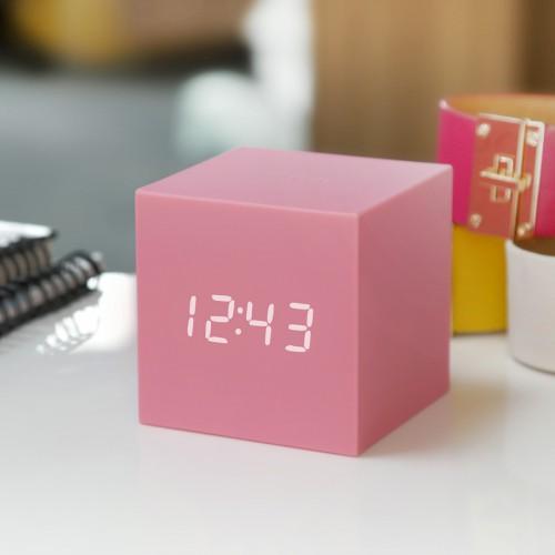 Clock Gravity Cube - Rose