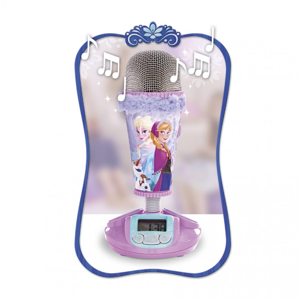 Réveil-microphone La Reine des Neiges