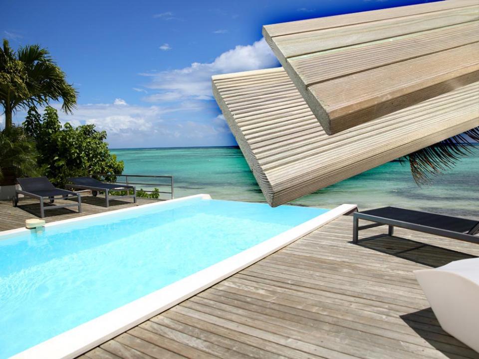 Lames de terrasse en bois Autoclavé - 30.48 m²
