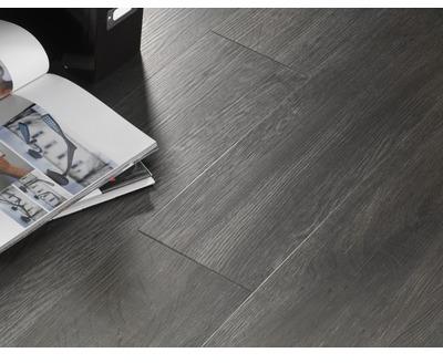 Lame PVC clipsable WOODCLIC7 Carbone ? Dalles et L