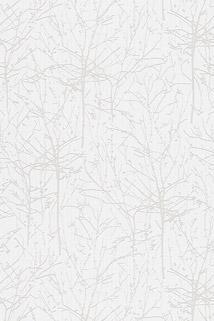 Papier peint intissé, motif branches