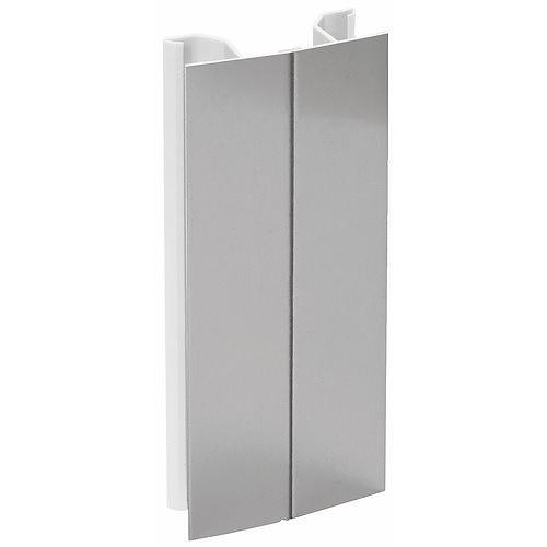 Angle plinthe PVC/aluminium EMUCA