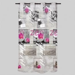 Rideau de douche Zen Spirit Rose Premium Rideau de douche Zen Spirit