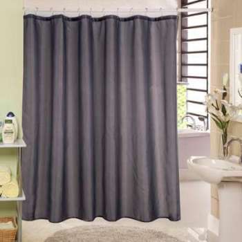 Rideau de douche paillette gris