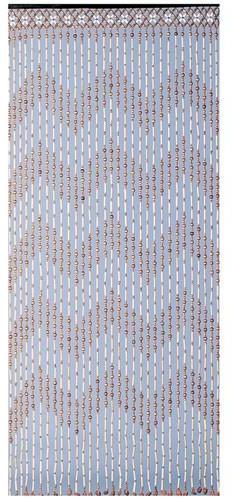 Rideau de porte en perles de bambou - 90x200 cm
