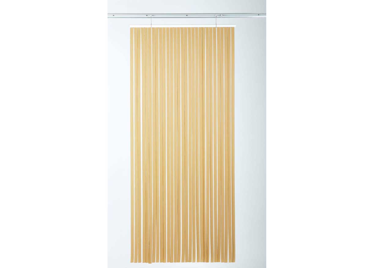 Rideau de porte moustiquaire Tahiti Brun Beige - 1