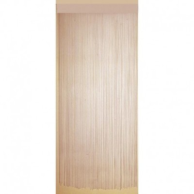 Rideau De Porte En Polycoton Beige - Aubry Gaspard