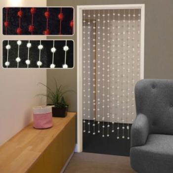 Rideau de fil 240 boules 180x90cm