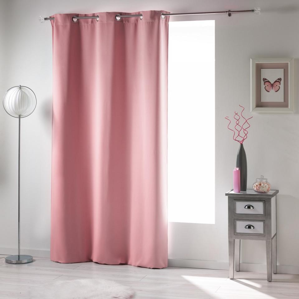 Rideau Occultant Occult Rose 140x240 - Douceur dI