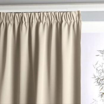 Rideau occultant double face galon fronceur, VODA