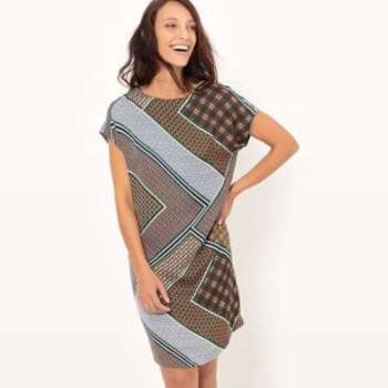 Robe housse, imprimée - atelier R