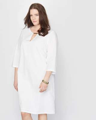 Robe en lin et coton - TAILLISSIME