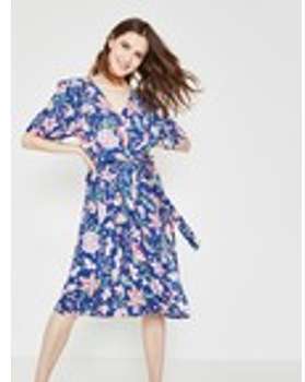Robe cache-coeur Femme Robe cache-coeur Femme