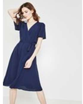 Robe cache-coeur Femme Robe cache-coeur Femme