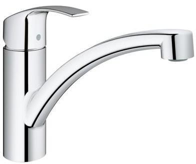 GROHE Mitigeur dévier de cuisine bec bas EUROSMAR