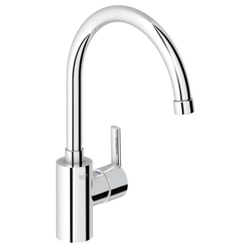 Grohe Feel Robinet de cuisine avec bec haut chrome