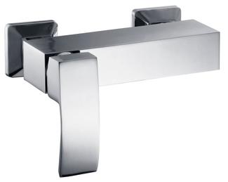 SOLDES Mitigeur de douche contemporain Chrome PLAN