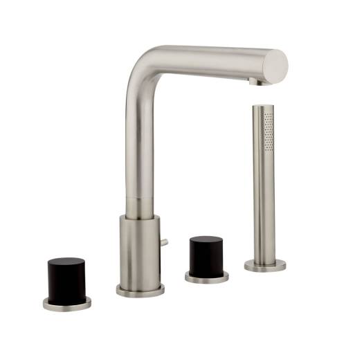 Robinet Bain Douche Bomere Acier Inoxydable Brossé