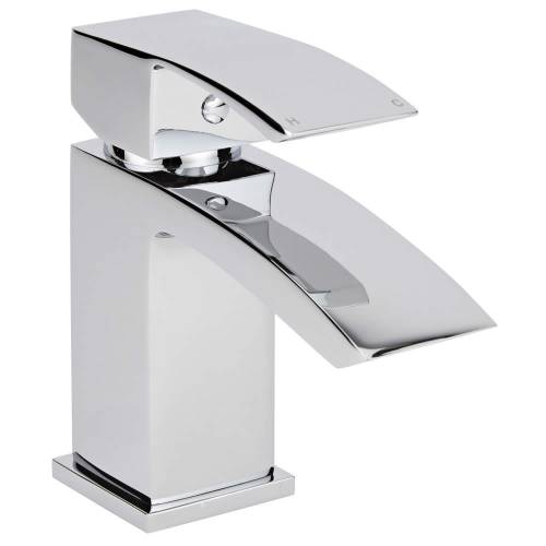 Mitigeur Lavabo Monotrou Wick Laiton Massif Chromé