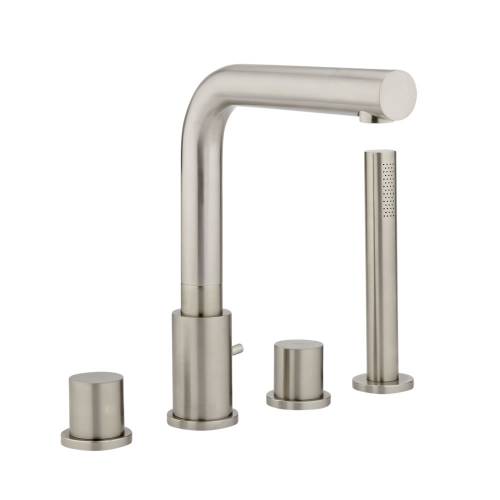 Robinet Bain Douche Bomere Acier Inoxydable Brossé
