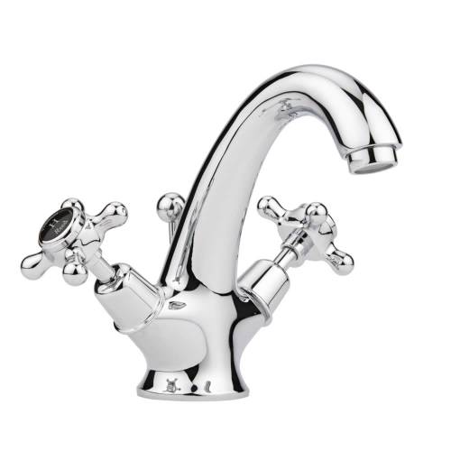Robinet Lavabo Vasque Rétro Topaz Laiton Massif Ch