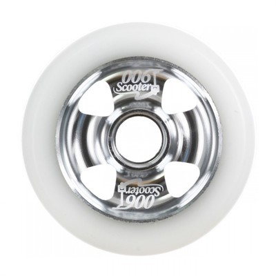 006 roue flat cross rouge/blanc - 006 SCOOTER