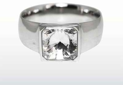 Set 4 ronds de serviettes bague strass
